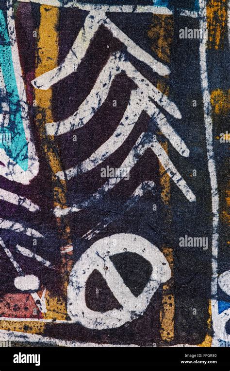 Abstraction Hot Batik Background Texture Handmade On Silk Abstract Surrealism Art Stock