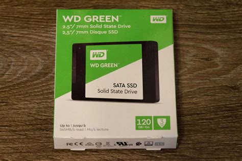 SSD диск WESTERN DIGITAL 2 5 Green 120Gb SATA III 3D TLC WDS120G2G0A