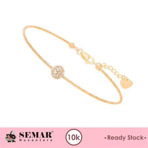 Jual Gelang Emas Balette Paris Collection Gold K Semar Nusantara