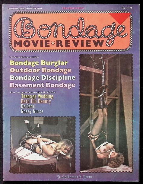 Bondage Movie Review Volume 1 No 1 BrazenBooks