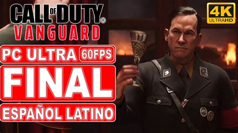 Call Of Duty Vanguard Gameplay Español Latino Final Parte 6 Pc