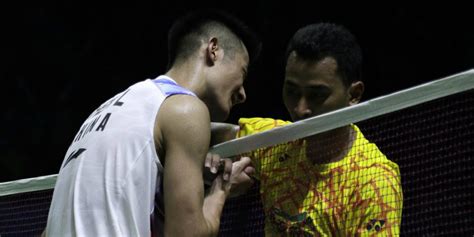 Indonesia Open 2019 Tommy Sugiarto Akui Keperkasaan Chen Long Bola Net