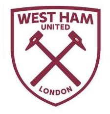 Image - New West Ham United FC logo (white and claret v1).png - Logopedia, the logo and branding ...