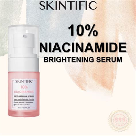 Jual Skintific 10 Niacinamide Brightening Serum 20ml 50ml Shopee