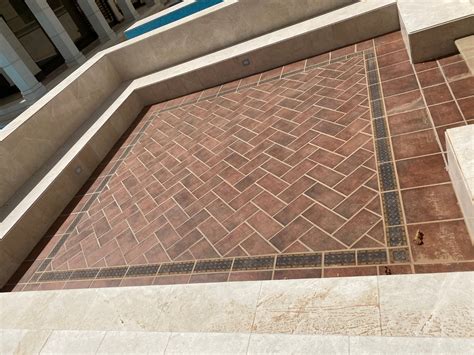 Residential Entrance With Ceramic Stairs