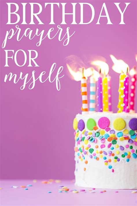 Birthday Prayer Wishes To Myself - Fran Paloma