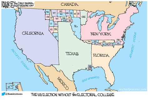 cartoon map of the us 3
