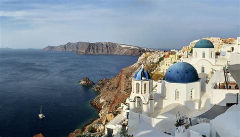 Oia Santorini Blue Domes Photograph By Weston Westmoreland Fine