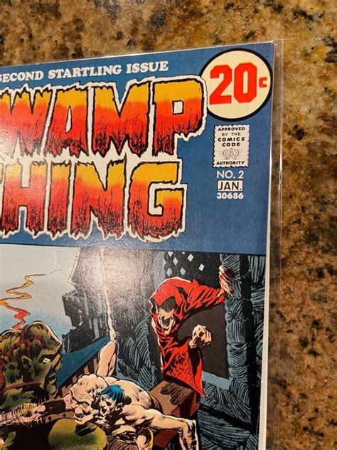 Swamp Thing 2 VF DC Comic Book Bernie Wrightson Cover Art KEY 1973