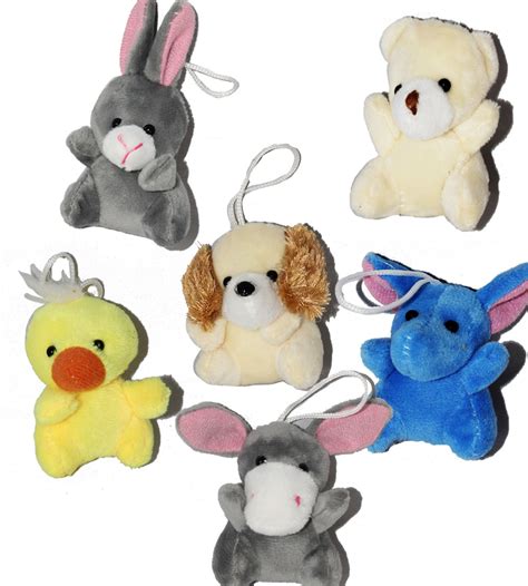 Joyin Toy 24 Pack Of Mini Animal Plush Toy Assortment 24 Units 3 Each