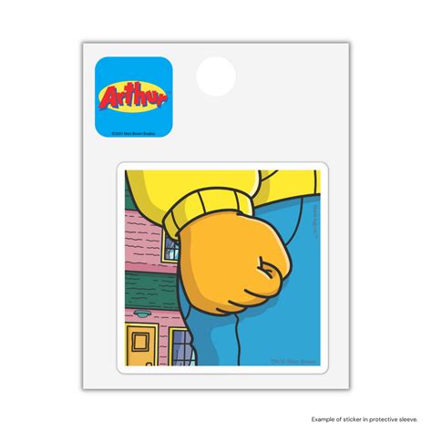 The Arthur Fist Meme Sticker