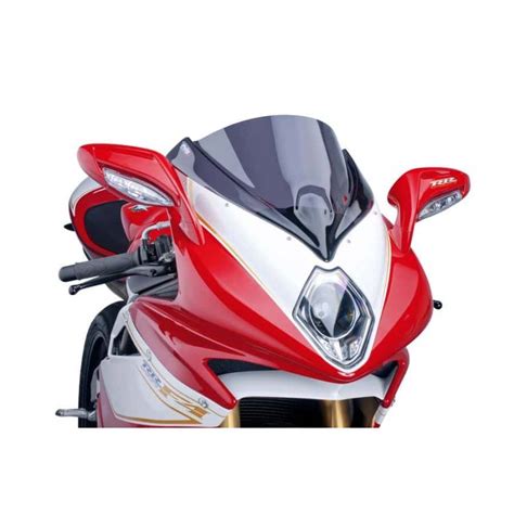 Bulle Pour Moto Mv Agusta F Puig Racing Coloris Fum Fonc