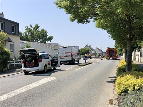 Lamballe La Rue De Dinard Barr E Apr S La D Tection Dune Fuite De