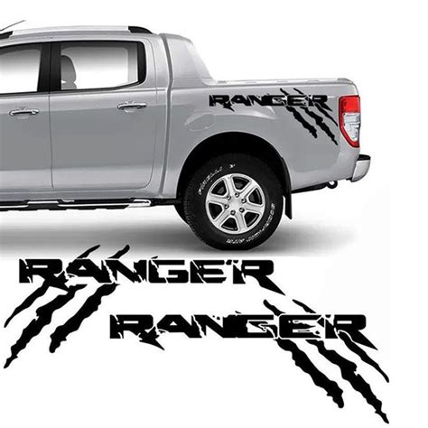 Kit Adesivo Faixa Lateral Ford Ranger Raptor Varias Cores Shopee Brasil