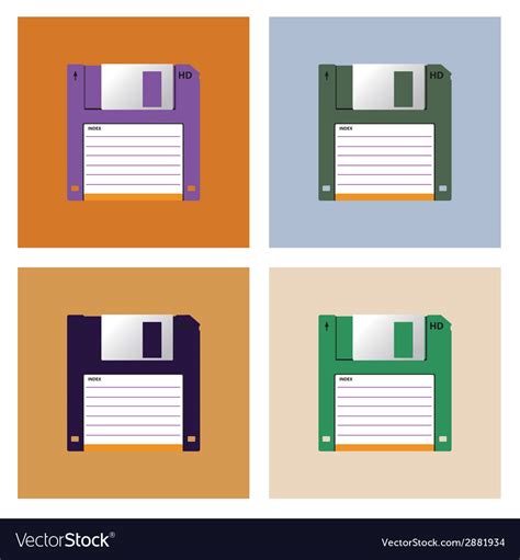 Diskette Royalty Free Vector Image - VectorStock