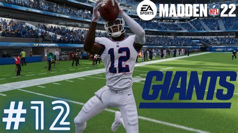 MADDEN 22 NEW YORK GIANTS FRANCHISE EPISODE 12 YouTube