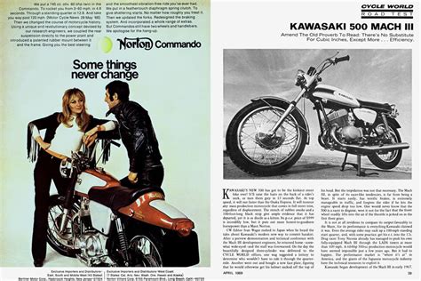 Kawasaki 500 Mach Iii Cycle World April 1969