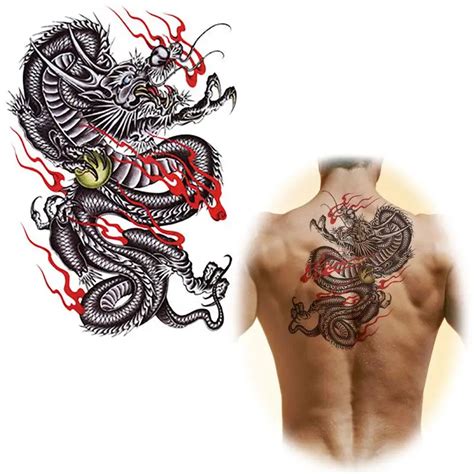 Dragon Temporary Tattoo