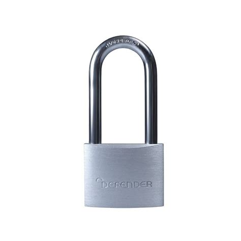 DEFENDER Aluminium Padlock Long Shackle 40mm DEFDFAL425