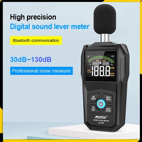 Medidor De N Vel De Som Digital Son Metro Profissional Noise Tester