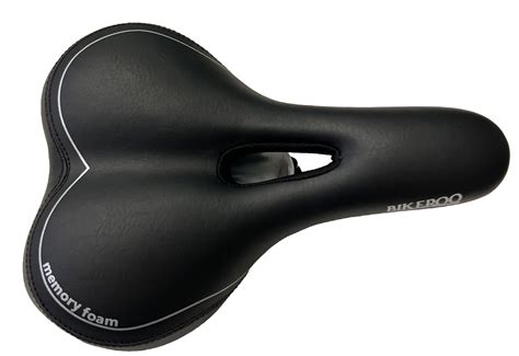 New Bikeroo Memory Foam Bike Seat Comfort Bicycle Saddle For Men And Women Ebay