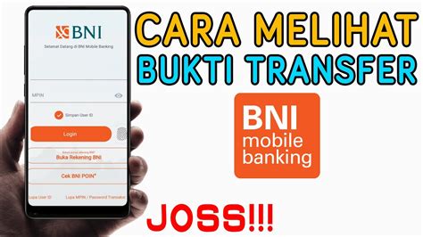 Cara Mencari Bukti Transfer Bni Mobile Perhitungan Soal