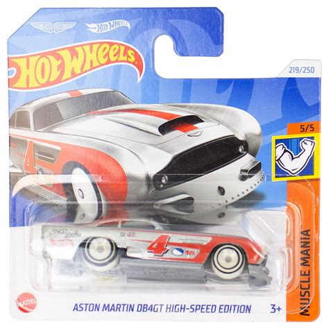 ماشین Aston Martin DB4GT High Speed Edition Silver Hot Wheels