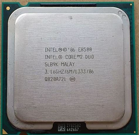 Procesador Intel Core 2 Duo E8500 Mercadolibre