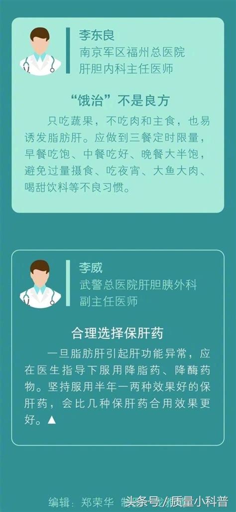 脂肪肝不可怕，看看肝病專家如何教你「為肝瘦身」 每日頭條