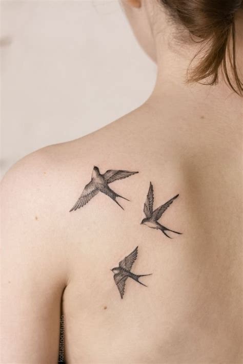 23 Designs Of Swallow Tattoo For Men And Women VeAn Tattoo