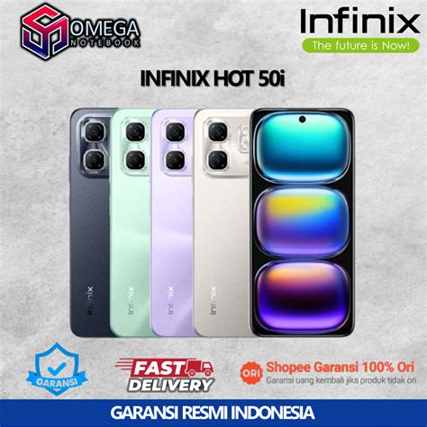 Jual Infinix Hot 50i NFC 6GB 128GB Garansi Resmi Indonesia Shopee Indonesia
