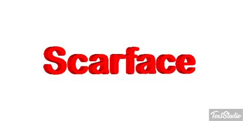 Scarface Movie Animated  Logo Designs