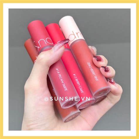 S S ZERO VELVET NEW COLOR SHELL BEACH NUDE COLLECTION Son Kem Lì Romand New Zero Velvet