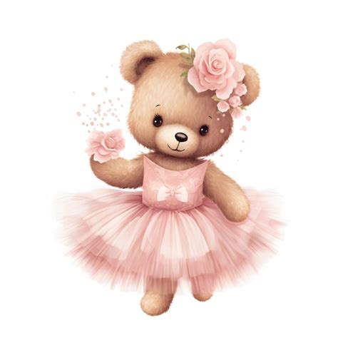 Premium Photo Let The Ballerina Teddy Bear Dance Into Your Heart