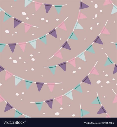 Party flags pattern Royalty Free Vector Image - VectorStock