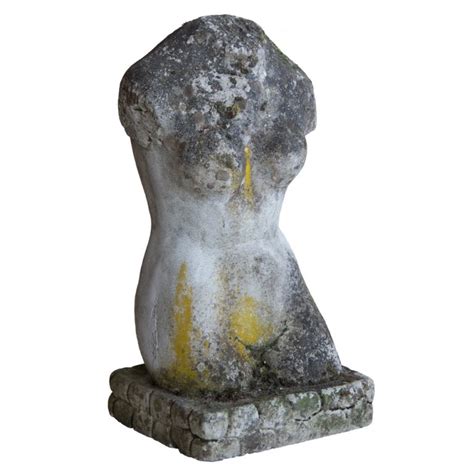 19th Century Female Stone Torso At 1stdibs