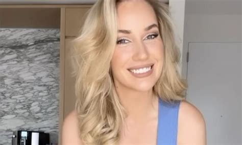 Golf Pro Paige Spiranac Puts On A Busty Display In A Plunging Co Ord As She Teaches Fans How To