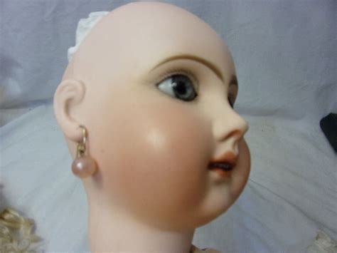 Antique Phenix French Bebe Bisque Head Doll Henri Alexandre 21 Lovely