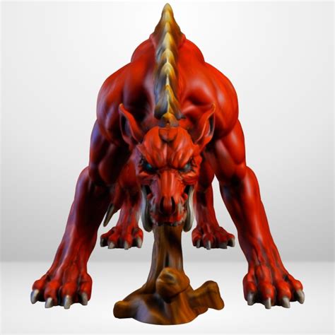 Hot Goblin ヘルハウンドF ミニチュア ホットゴブリン 地獄の猟犬 TRPG