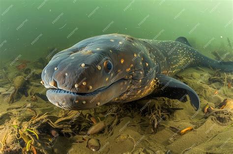 Premium Photo | Majestic Underwater View of a Spotted Catfish Swimming ...