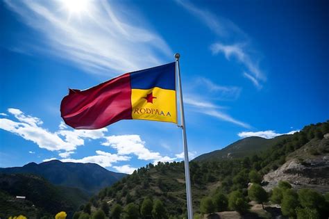 Premium Ai Image Andorra Flag Photo