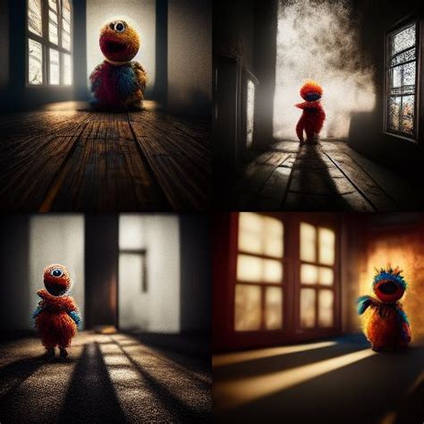 Sesame Street Horror Art Prompts Art Programs Sesame Street Horror