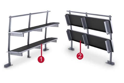 Aluminum Folding Long Shelving Package Karl Kustoms Upfitter