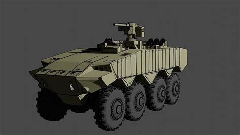 Idf Eitan Afv 3d Model 3d Printable Cgtrader