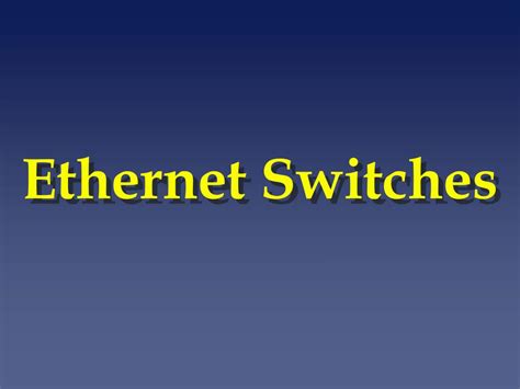 Ppt Ethernet Tutorial Powerpoint Presentation Free Download Id3772549