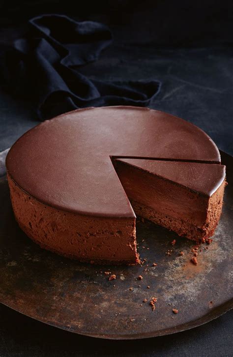 Dark Chocolate Mousse Cake Recipe Chocolate Desserts Mousse Cake