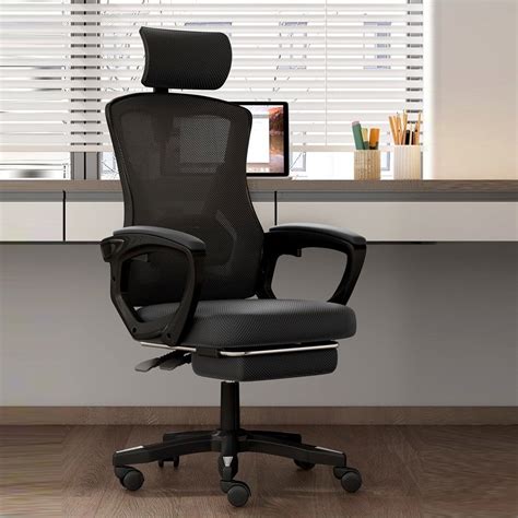 Ergonomic Comfortable Adjustable Office Chair with Wheels