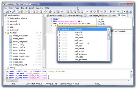 Heidisql Gestor De Base De Datos Mysql Y Mariadb Hot Sex Picture