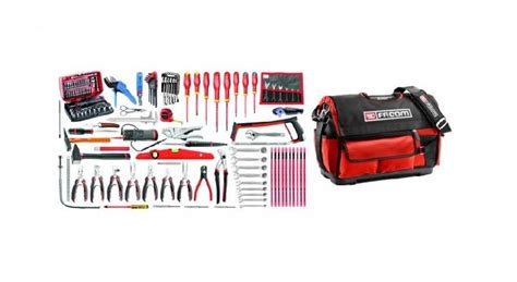 FACOM COMPOSITION DE 120 OUTILS SÉLECTION ELECTRONIQUE BOÎTE À OUTILS