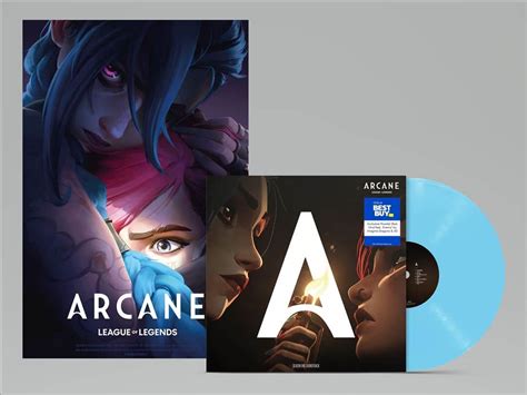 Best Buy Arcane League Of Legends [soundtrack From The Animated Series] [powder Blue Vinyl